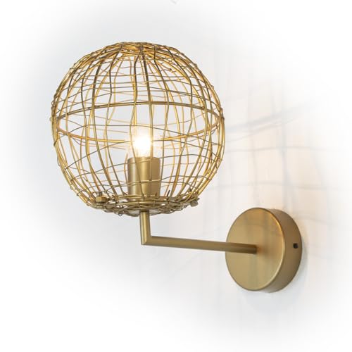 APLIQUE 20X32X29 ALAMBRE/METAL DORADO