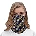 FOSKERV Fashion Neck Gaiter Windproof, Women Men Portable Seamless Face Mask Scarf, Breathable Bandana Head Wrap Soft for Workout, Jungle Animals Lion Tiger Leopard Print