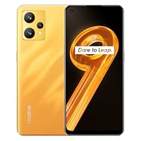 realme 9-8+128GB Smartphone, 90 Hz Super AMOLED Display, Snapdragon 680 Prozessor, Starker 5000-mAh-Akku, Schlankes Profil mit 7,99 mm,Ripple Holographic Design, Sunburst Gold