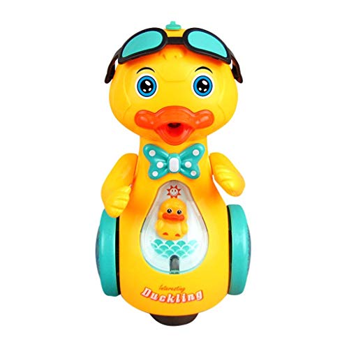 Elektrische Spielzeug für Kinder Kühlt Ente mit Sonnenbrille Simulation Sprühen Musik-Licht Duckling Robot Spielzeuge Überraschung Geschenke