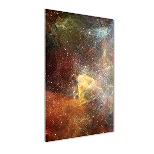 Impression sur Verre Acrylique Tulup 60x120 cm - Tableau Plexiglas Multicolore Cosmos - 2
