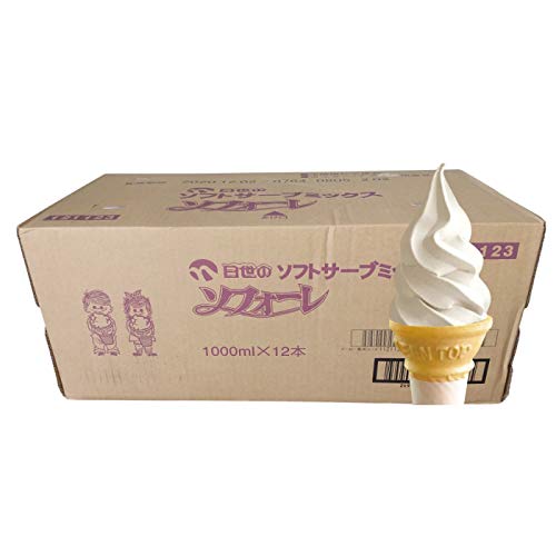 日世 ソフトサーブミックス ソフォーレ 1?×12本