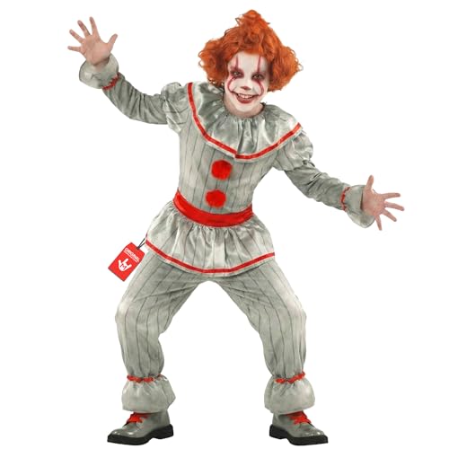 Morph Scary Clown Costume For Kids Killer Clown Costume Boys Boys Halloween Costume For Kids Size S 4-6 Years