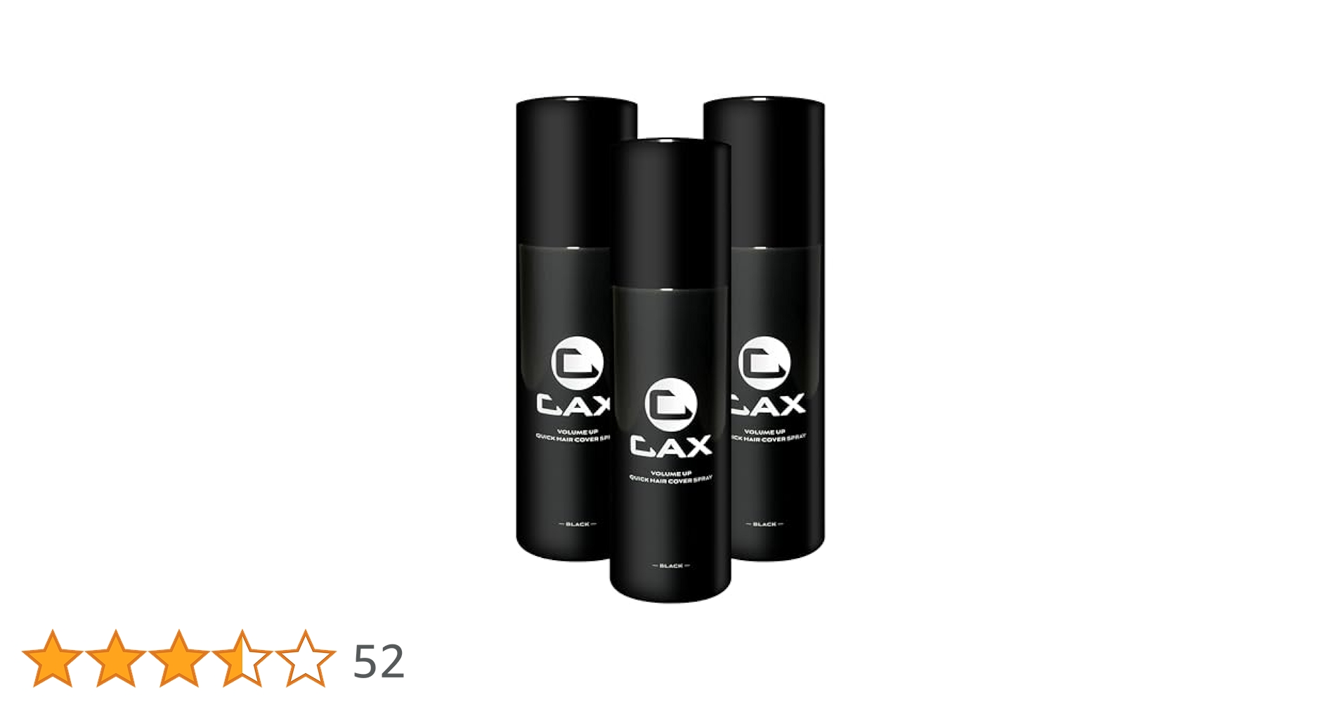 Amazon | CAX (カックス) 自然なツヤ感 & 無香料 ボリューム