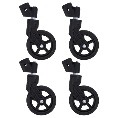 Roues de rechange pour chariot de courses fini le bruit et les blocages avec la rotation 360°