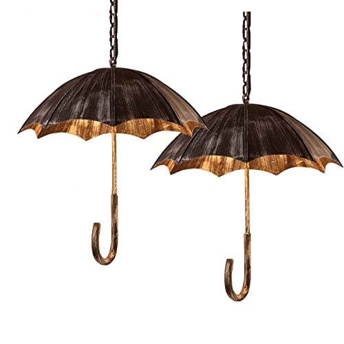 YDHNB Industrial Lighting Fixtures 5-Heads, Umbrella shape Chandelier Ceiling, Steampunk Farmhouse Chandelier Lighting Pendant Hanging for Kitchen Island Restaurants steampunk buy now online