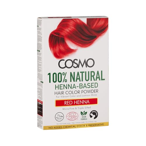 Polvo de color para cabello a base de henna natural 100g miniatura 1