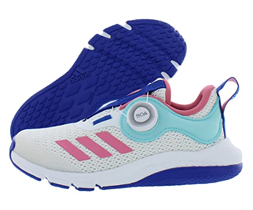 adidas Activeflex Boa Girls Shoes Size 11.5, Color: White/Blue