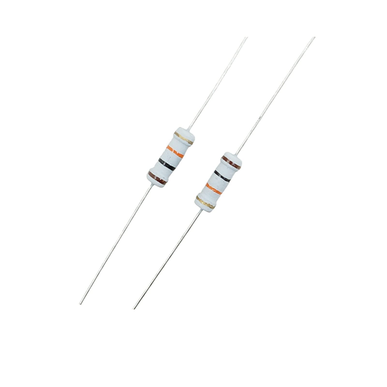 Resistencias 500pcs 1W Resistencia de película de Carbono, Resistencia de tolerancia del 5%, for proyectos electrónicos y experimentos (Color : 0.27 Ohm)