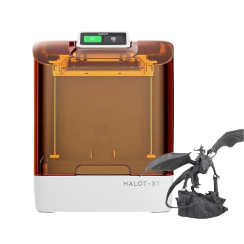 Image of 3IDEA CR Halot X1 16K Resin 3D Printer - 10.1 inch Monochrome LCD, 211.68 x 118.37 x 200 mm Build Volume, Leveling-Free, High-Speed Printing up to 170 mm /h, Wi-Fi Connectivity