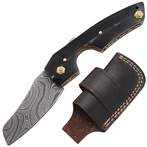 Old Ram Handmade Real Damascus...