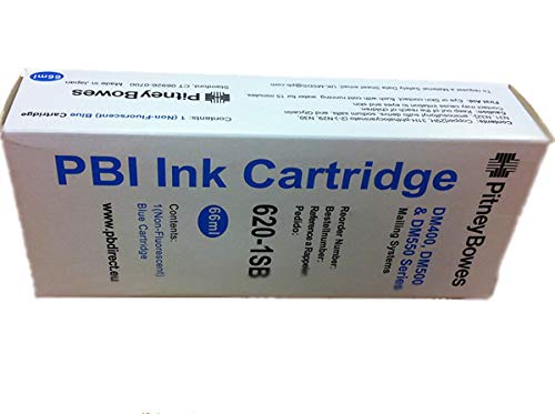 620-1SB Pitney Bowes DM500 Cartouche d'Encre Bleu