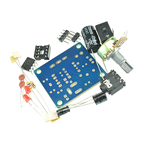 Smart Electronic DIY Kit LM386 Super Mini Audio Amplifier DIY Kit Suite Trousse LM386 Amplificador Module Board 3.5mm 3-12V image 3