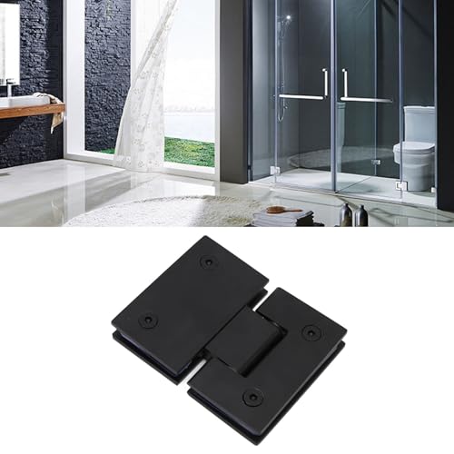 Charnière inox de porte en verre accessoire de douche robuste et quincaillerie salle de bain - 6