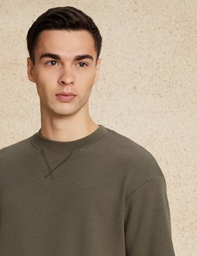 Image of Amazon Brand - Symbol Men's Cotton Blend Oversized Fit T-Shirt