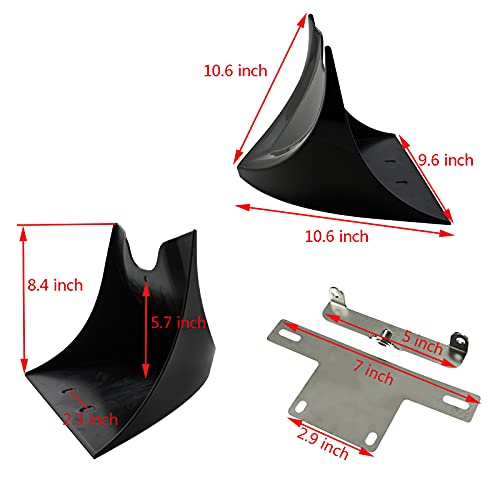 Fork slider covers voor softail en touring modellen Harley Davidson