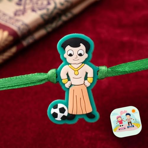 Image of CraftVatika Kids Rakhi with Gift Combo Set for Brother Boy Girls Kids, Designer Cartoon Rakhi Set of 1 for Brother, Rakhis for Rakshabandhan, Fridge Magnet Item, Rakshasutra Raki for Raksha Bandhan