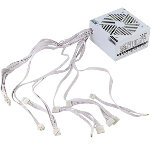 Alimentation 650W efficace et silencieuse avec grand ventilateur 120mm