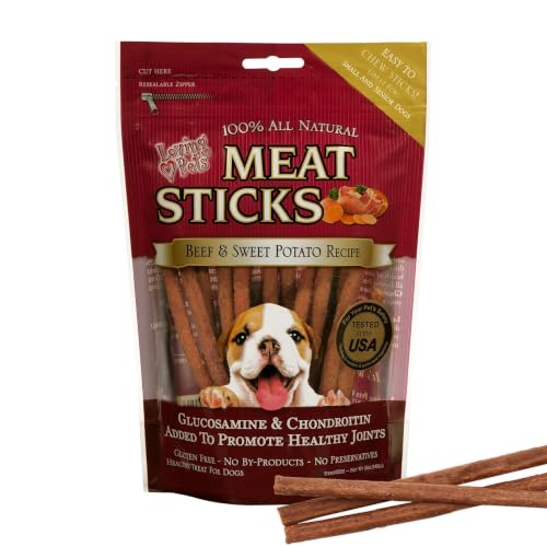 Loving Pets Gourmet Meat Sticks - Sweet Potato and Beef Recipe, Dog Treat, 5oz - image 1