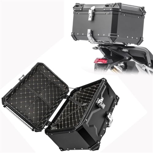 Sacoches boîte à outils en aluminium et coffre de rangement arrière moto VOGE 525DSX 650DS