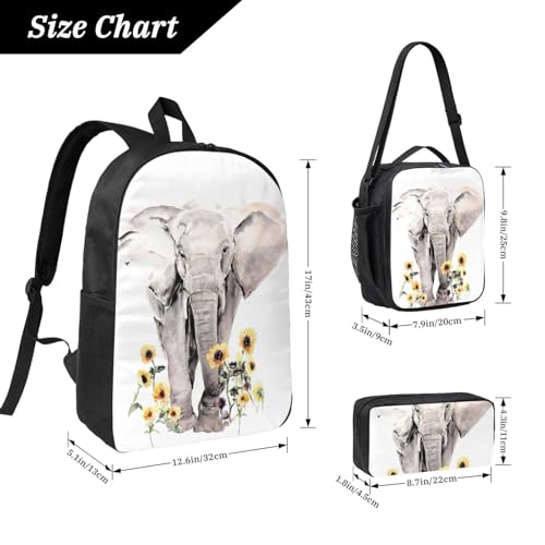 Sac à dos d'école pour éviter le mal de dos avec pack repas et trousse - 4