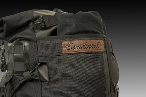 Alforja CIRO El Sandoval Bag, Negro, 30" x 6" x 9", Nailon balístico, 40 litros, Cremallera, Correas de sujeción miniatura 7