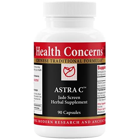 Health Concerns Astra C - Immune Support & Antioxidant Supplement - 90 Capsules Cover
