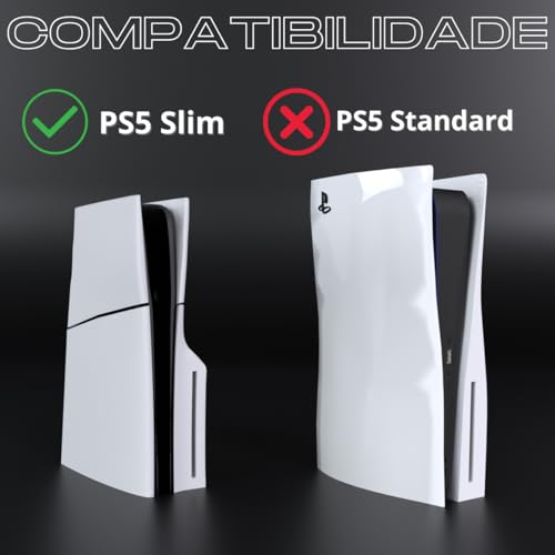 Suporte de Reposição Tipo Pezinho Horizontal Compatível com PlayStation 5 PS5 Slim - ARTBOX3D