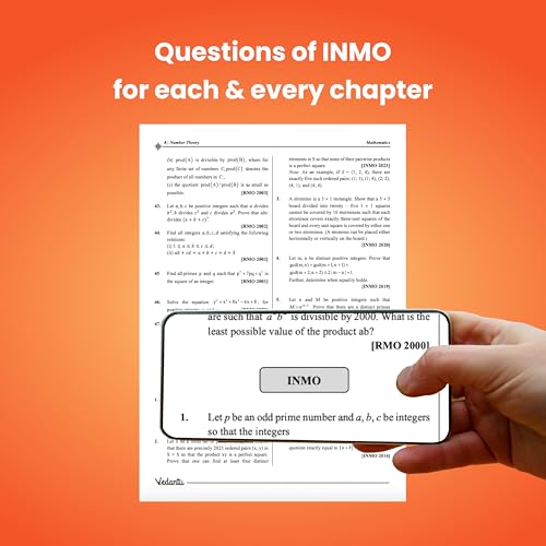 Image of Vedantu IOQM Previous Years Question (PYQ) Book (2000-2024) | 24 Years Solved Papers | PRMO, RMO, INMO | Topic-Wise with Detailed Solutions | Mathematics Olympiad Preparation Guide