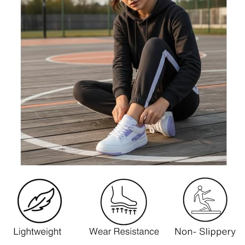 Image of TRASE Casual Sneaker Shoes for Women | Soft Cushioned Insole | Sneakers for Woman | Lightweight | Comfortable | Stylish, Trendy Girls and Women Sneakers with Laces