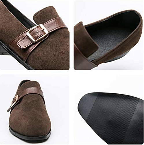 Mocassini da Uomo in Pelle Scamosciata Oxford