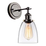 DURABLE, AJUSTABLE Y SEGURO: el soporte de metal + pantalla de vidrio + cabezal ajustable es más hermoso, duradero y flexible. La luz de pared se entrega con certificación CE y RoHS y VDE.