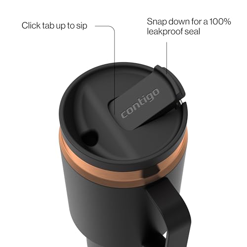 30-Oz Contigo SnapSeal Stainless Steel Vacuum-Insulated Tumbler (Various) - image 2