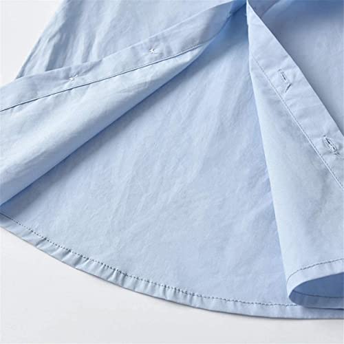 Image of SANGTREE Baby Boys Clothes, Dress Shirt with Bowtie + Suspender Pants, 6 Months - 6 Years
