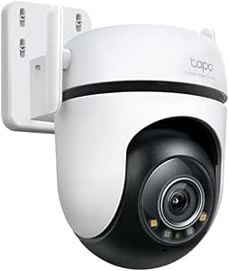 Tapo C52A 360° Outdoor Surveillance Camera, 2K 4MP, Starlight Colour Night Vision, AI Detection, Motion Tracking, WLAN or Ethernet, MicroSD Card up to 512 GB asin的图片