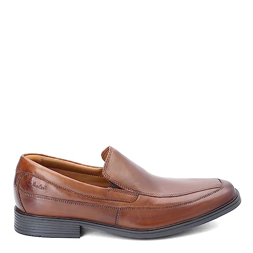Mocassins Clarks Tilden Free Pour Homme - En Cuir, Semelle Caoutchouc, Technologie Cushion Soft Pour Confort Max