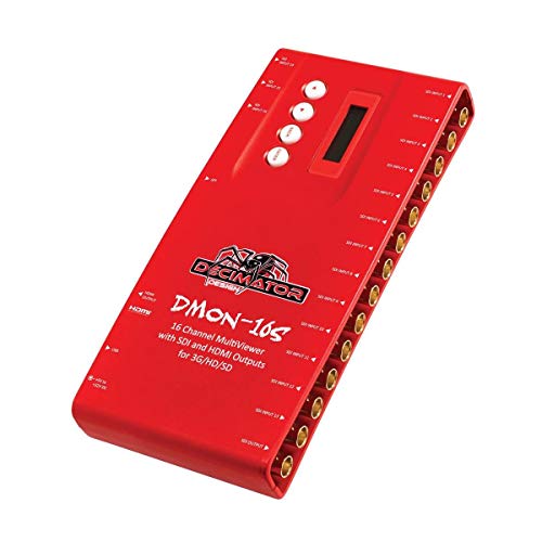 Decimator DMON-16S 16-Channel Multi-Viewer with SDI & HDMI Outputs