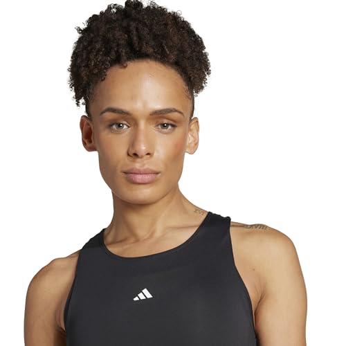 adidas Damen Techfit Racerback Training Tank Top Shirt, Black, S – Ansicht 4