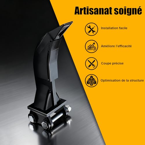 Dent de ripper pour mini-pelle en acier renforcé pour excavatrices de 0.8T à 1.8T - 5