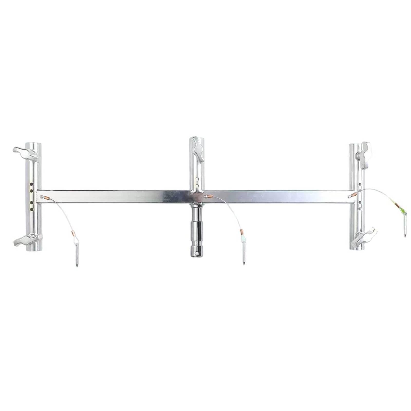Barra di Supporto Robusto Supporti Professionale per Operatori Fotografici, Videografo, Studio Fotografico, Set Cinematografico, Braccio Di Estensione Per Cinque Luci AF-H05A