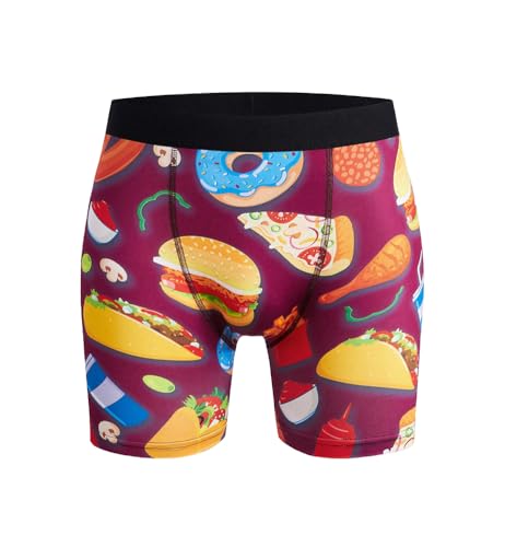 Men’s Underwear Boxer Briefs Soft Comfortable Underwear Boxer Briefs (3 to 5 every pack)2