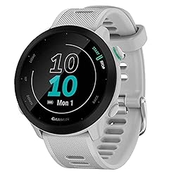 Garmin Forerunner 55 - Reloj Inteligente para Runn...: Utiliza los perfiles de actividad preinstalados para carrera, carrera pista, natación, virtual run, ciclismo, pilates, HIIT y muchos más. Los entrenamientos diarios recomendados te permiten entrenar según tu nivel de estado físico y el tiempo de recu...