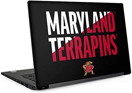 Skinit Decal Laptop Skin Compatible with Latitude 5490 - Officially Licensed University of Maryland Terrapins Athletic Marks Design