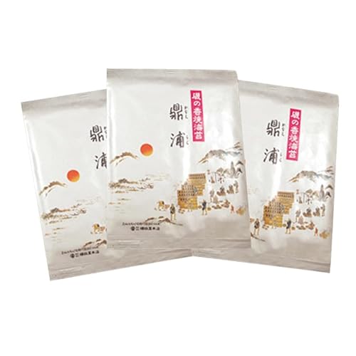 焼のり鼎浦 3袋 21枚入 (1袋=7枚) [横田屋本店 宮城県 気仙沼市 20564839] 海藻 のり 海苔 ノリ 焼き海苔 おにぎり お弁当 おかず おつまみ 寿司 惣菜 手巻き 手巻き寿司 すし 弁当 ふるさと納税