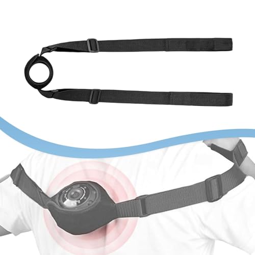 Correa de masaje vibratoria ajustable y compacta para alivio muscular multiusos 2