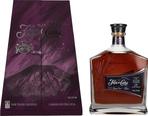 FLOR DE CAÑA 130th Anniversary Edition Rum, Limited Edition, 45%, 0,7L