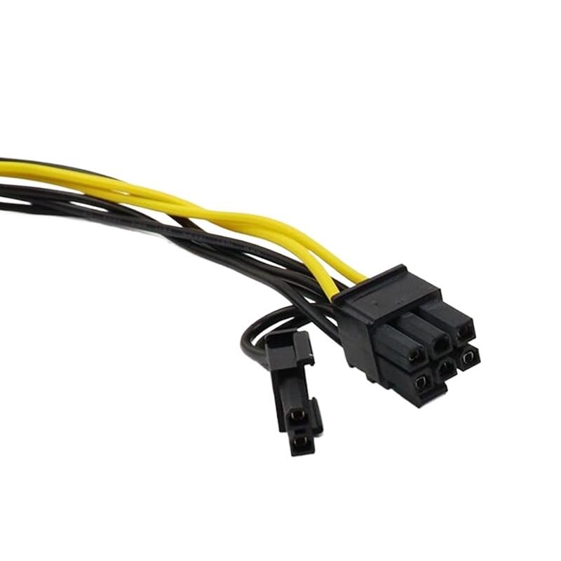 10PCS 15Pin SATA Male to 8Pin PCI-E Power Supply Cable 20Cm SATA Cable 18AWG Wire for Graphic Card