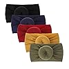 DRESHOW Baby Haarband Baby Hoofdbanden voor Meisjes Pasgeboren Baby Nylon Hoofdbanden met Strikken Haaraccessoires