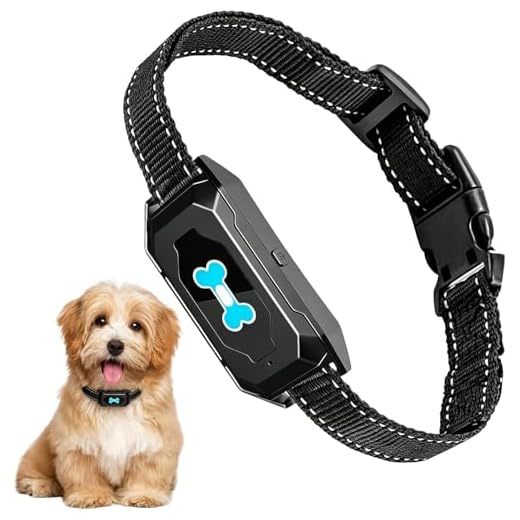Haustierfreundliches Antibellhalsband für Hunde