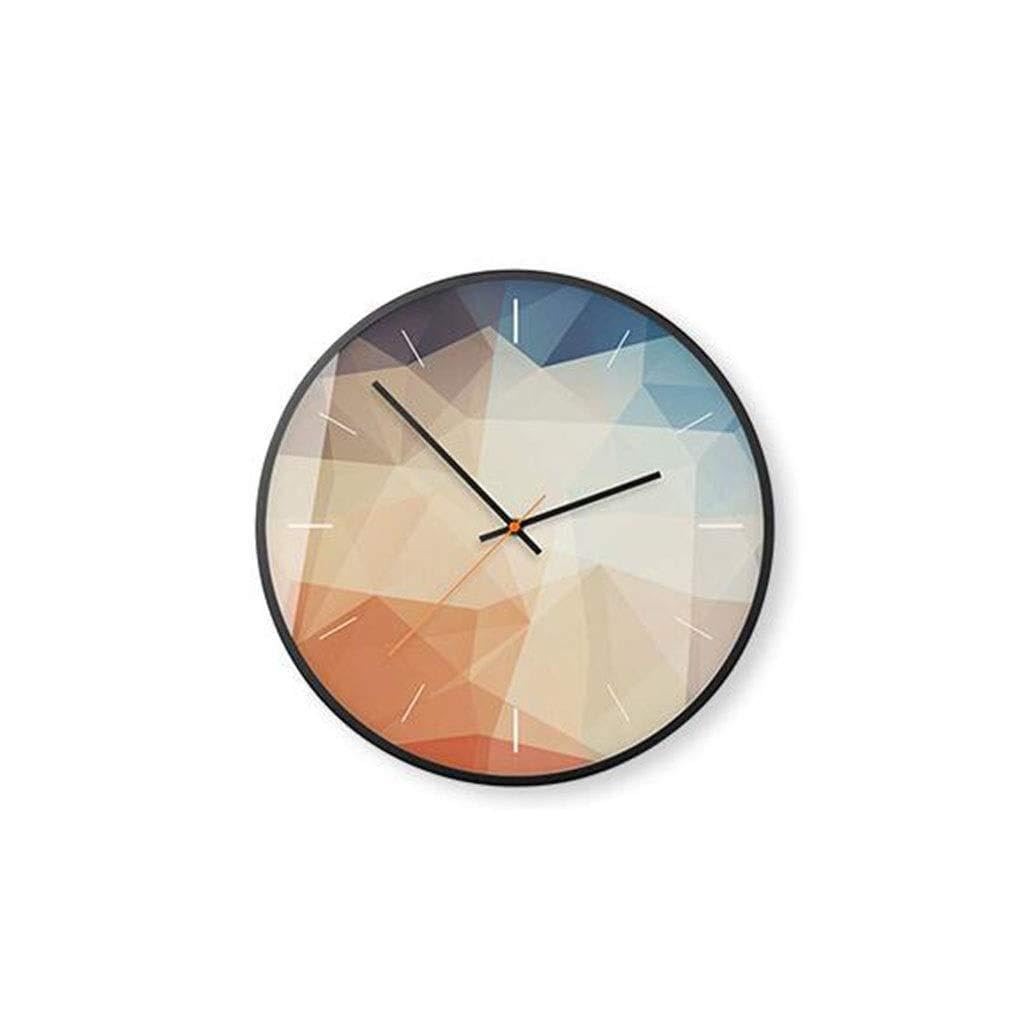 Horloge murale silencieuse moderne pour un salon ou un bureau d'architecte épuré